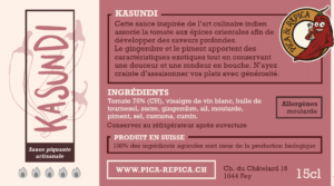 Sauce piquante 'Kasundi'